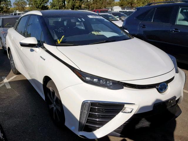 JTDBVRBDXHA001466 - 2017 TOYOTA MIRAI WHITE photo 1