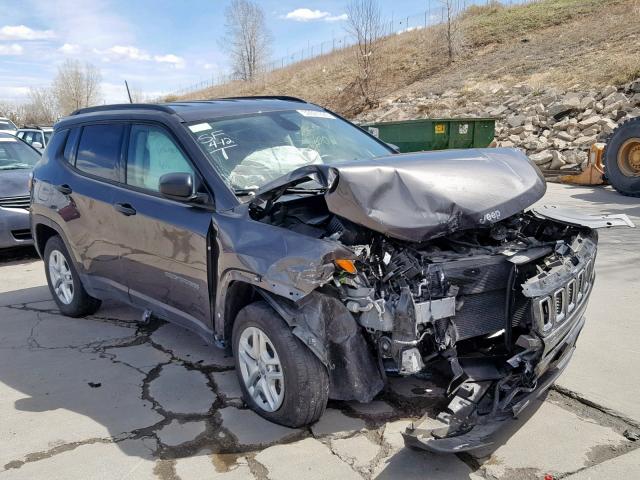 3C4NJDAB5HT664626 - 2017 JEEP COMPASS SP GRAY photo 1