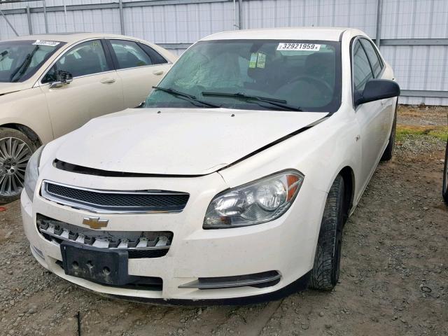 1G1ZH57B984268174 - 2008 CHEVROLET MALIBU 1LT 白色 照片 2