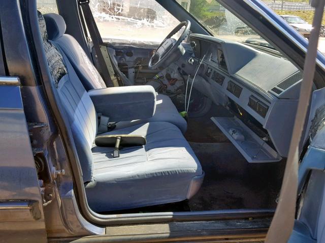 1G3AJ55M4T6421814 - 1996 OLDSMOBILE CIERA SL BLUE photo 5