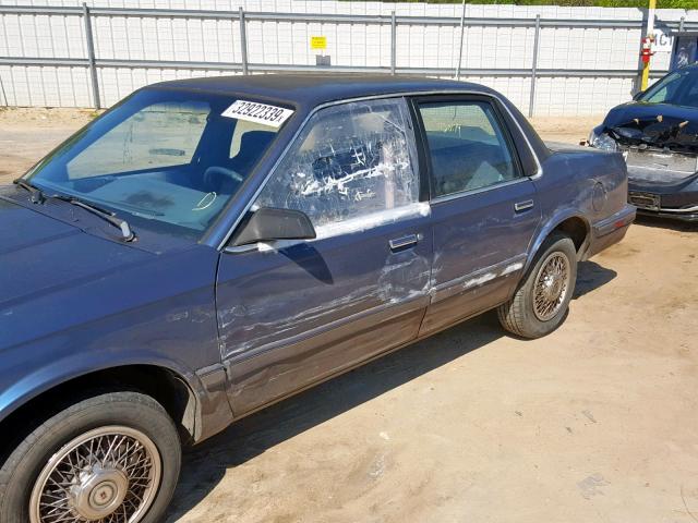 1G3AJ55M4T6421814 - 1996 OLDSMOBILE CIERA SL BLUE photo 9