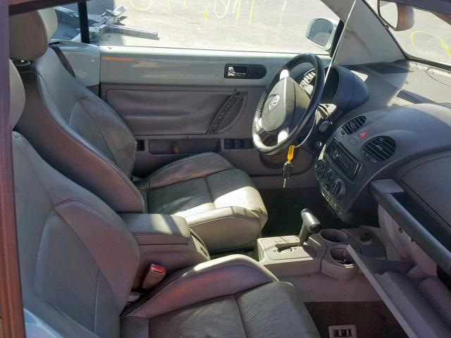 3VWCD31Y25M312071 - 2005 VOLKSWAGEN NEW BEETLE Mavi foto 5