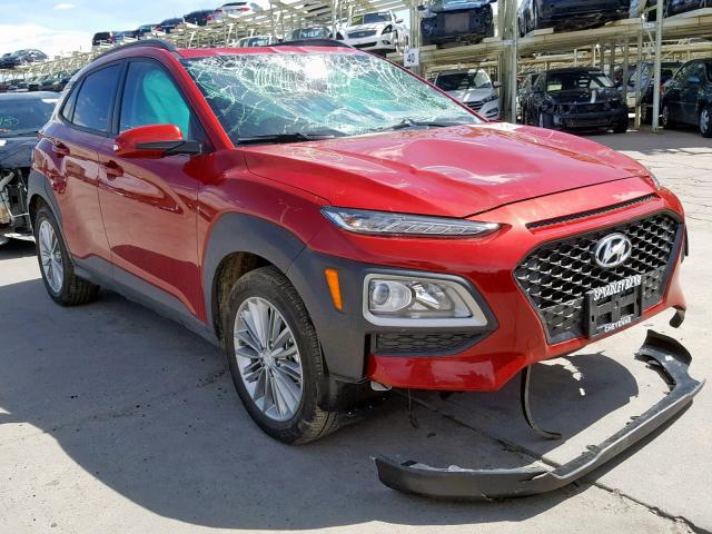 KM8K6CAA6JU103820 - 2018 HYUNDAI KONA SEL RED photo 1