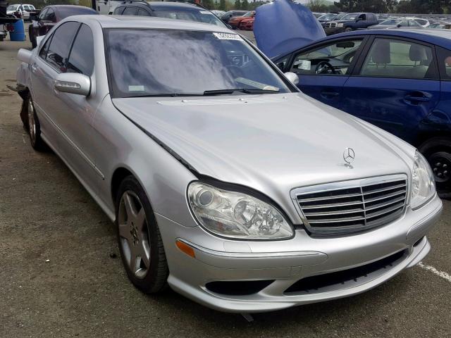 WDBNG75J04A410078 - 2004 MERCEDES-BENZ S 500 SILVER photo 1