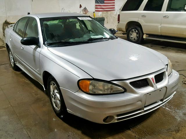 1G2NE52F14C229401 - 2004 PONTIAC GRAND AM S SILVER photo 1