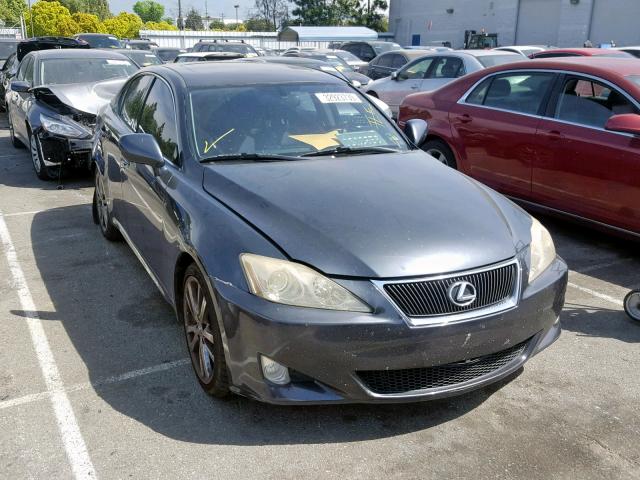 JTHBK262382066144 - 2008 LEXUS IS 250 CHARCOAL photo 1