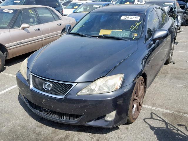 JTHBK262382066144 - 2008 LEXUS IS 250 CHARCOAL photo 2