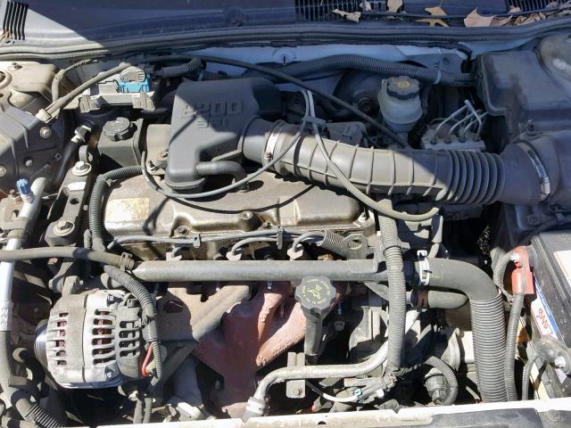 1G1JF524527344300 - 2002 CHEVROLET CAVALIER L WHITE photo 7