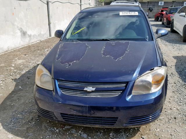 1G1AL58F787236559 - 2008 CHEVROLET COBALT LT BLUE photo 10