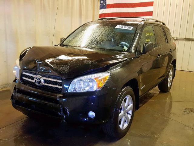 JTMBD31V866016414 - 2006 TOYOTA RAV4 LIMIT BLACK photo 2