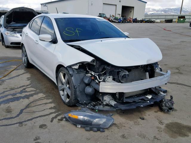 1C3CDFCB1DD340858 - 2013 DODGE DART LIMIT WHITE photo 1