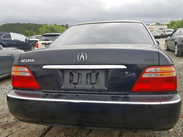 JH4KA9657YC000986 - 2000 ACURA 3.5RL BLACK photo 9