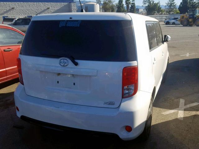 JTLZE4FE2EJ064789 - 2014 TOYOTA SCION XB 白色 照片 4