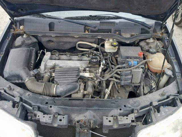 1G8AW15F37Z131459 - 2007 SATURN ION LEVEL BLUE photo 7