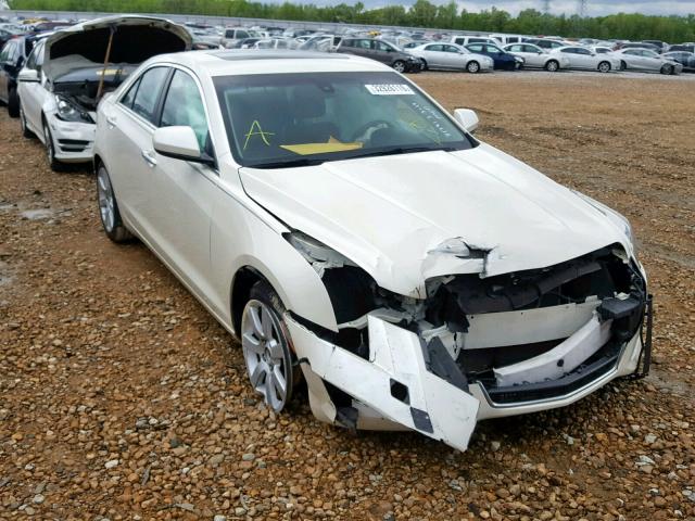 1G6AA5RA6D0139035 - 2013 CADILLAC ATS WHITE photo 1