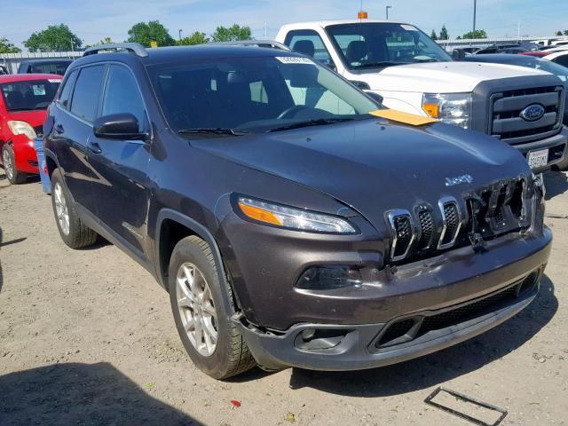 1C4PJMCB5HW520221 - 2017 JEEP CHEROKEE L GRAY photo 1