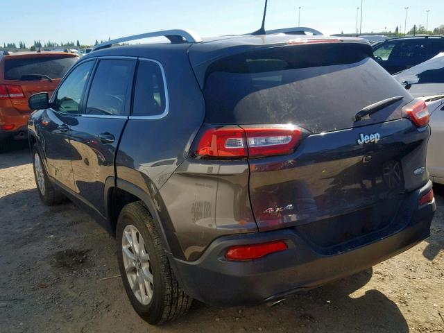 1C4PJMCB5HW520221 - 2017 JEEP CHEROKEE L GRAY photo 3