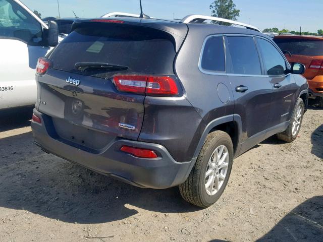 1C4PJMCB5HW520221 - 2017 JEEP CHEROKEE L GRAY photo 4