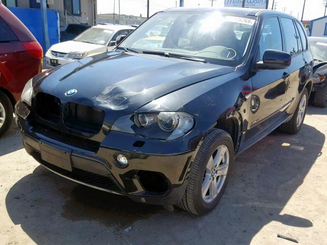 5UXZV4C56BL406016 - 2011 BMW X5 XDRIVE3 BLACK photo 2