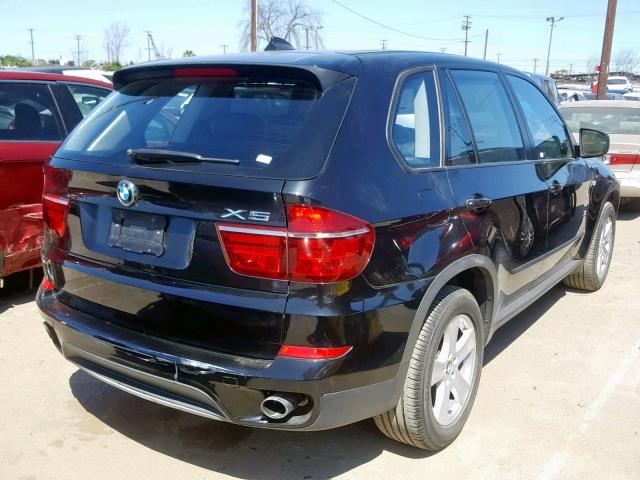 5UXZV4C56BL406016 - 2011 BMW X5 XDRIVE3 BLACK photo 4