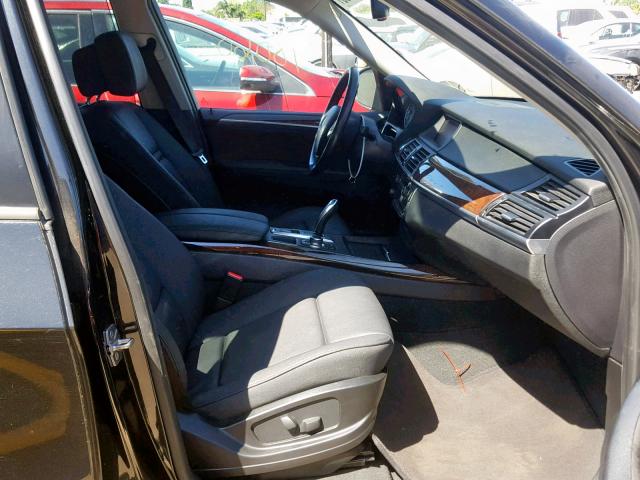 5UXZV4C56BL406016 - 2011 BMW X5 XDRIVE3 BLACK photo 5