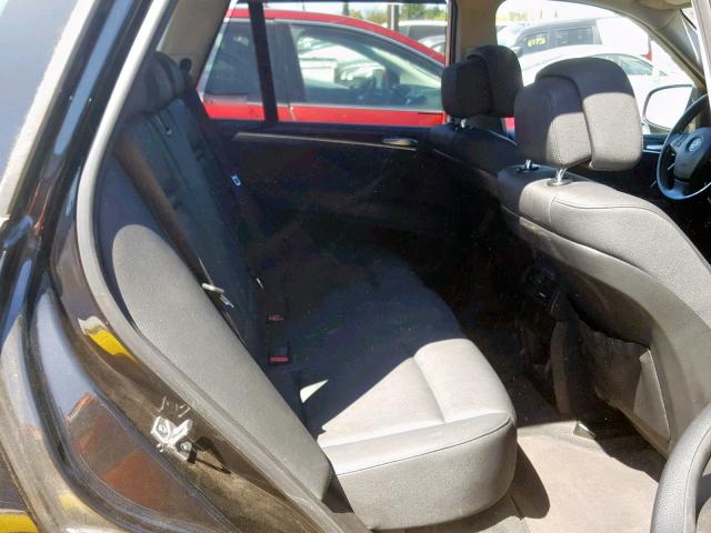 5UXZV4C56BL406016 - 2011 BMW X5 XDRIVE3 BLACK photo 6