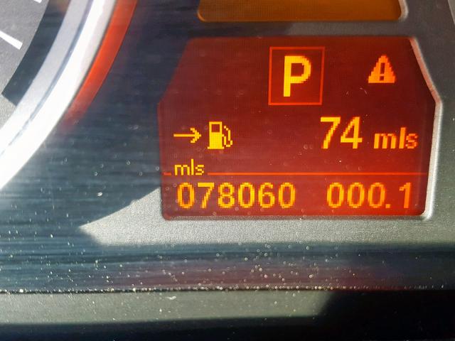 5UXZV4C56BL406016 - 2011 BMW X5 XDRIVE3 BLACK photo 8