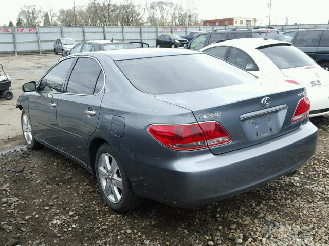 JTHBA30G465166102 - 2006 LEXUS ES 330 BLUE photo 3