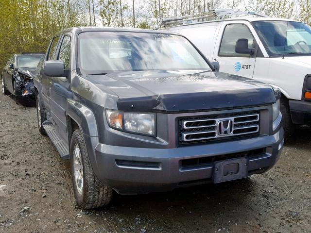 2HJYK16418H529666 - 2008 HONDA RIDGELINE GRAY photo 1