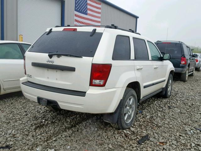 1J8GR48K08C215947 - 2008 JEEP GRAND CHER WHITE photo 4