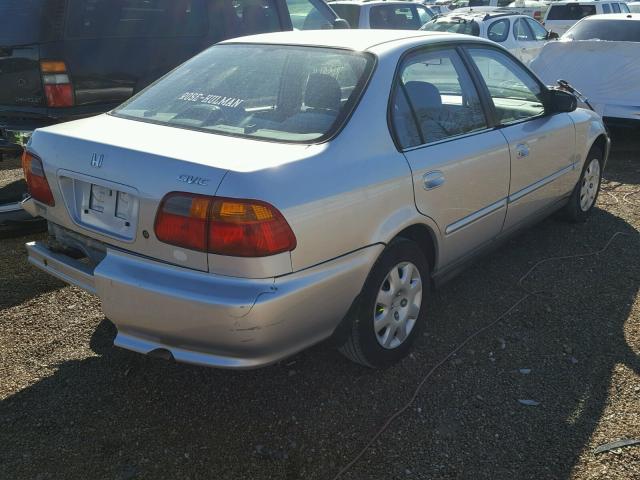 2HGEJ6612YH543395 - 2000 HONDA CIVIC BASE Gümüş foto 4