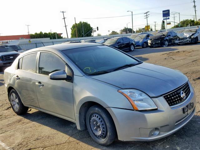 3N1AB61E38L635193 - 2008 NISSAN SENTRA 2.0 GRAY photo 1