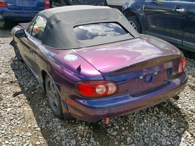 JM1NB353020220276 - 2002 MAZDA MX-5 MIATA BLUE photo 3