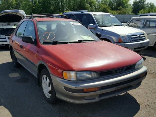 JF1GF4856TH814167 - 1996 SUBARU IMPREZA OU RED photo 1