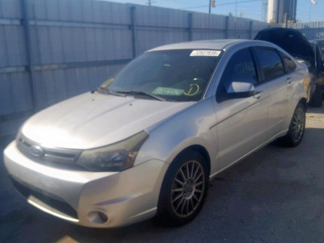 1FAHP3GN4BW180848 - 2011 FORD FOCUS SES SILVER photo 2