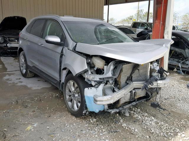 2FMPK3K93KBB43589 - 2019 FORD EDGE TITAN SILVER photo 1