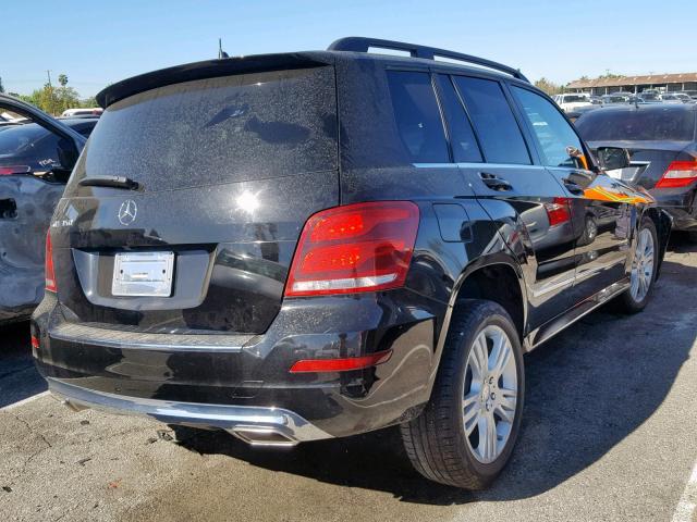 WDCGG5HB1DG112908 - 2013 MERCEDES-BENZ GLK 350 BLACK photo 4