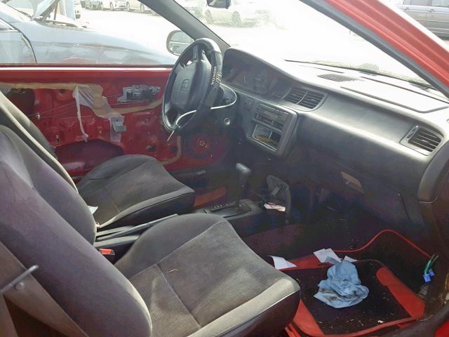 2HGEJ2226SH503206 - 1995 HONDA CIVIC DX RED photo 5