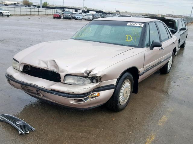 1G4HP52K0XH435215 - 1999 BUICK LESABRE CU GOLD photo 2