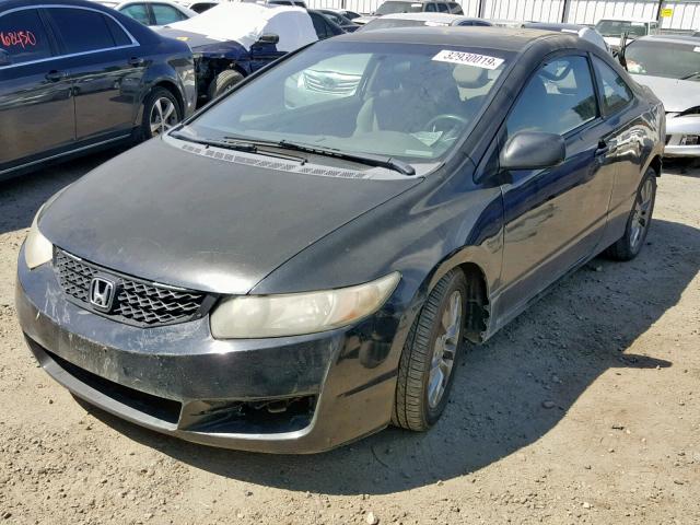 2HGFG1B8XBH509978 - 2011 HONDA CIVIC EX BLACK photo 2