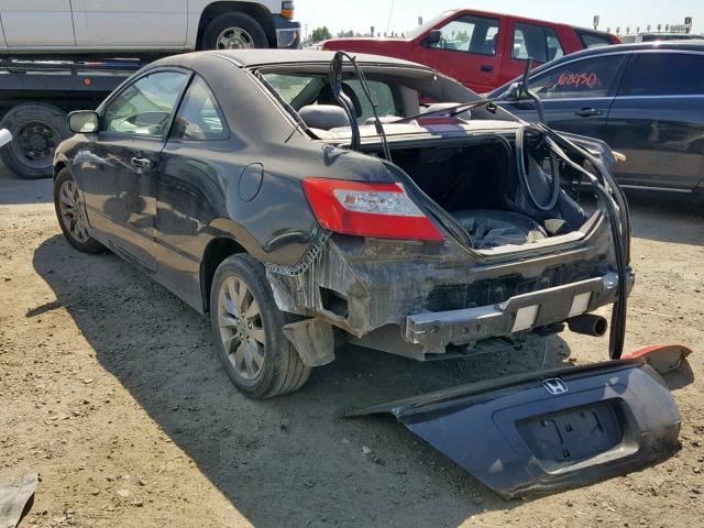 2HGFG1B8XBH509978 - 2011 HONDA CIVIC EX BLACK photo 3
