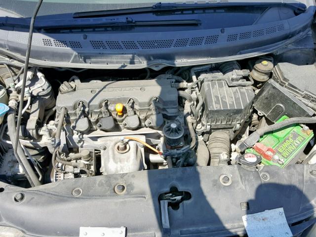 2HGFG1B8XBH509978 - 2011 HONDA CIVIC EX BLACK photo 7