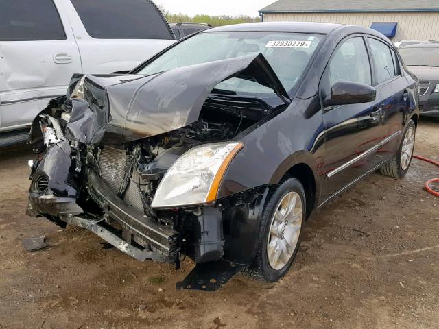 3N1AB6AP7AL704667 - 2010 NISSAN SENTRA 2.0 BLACK photo 2