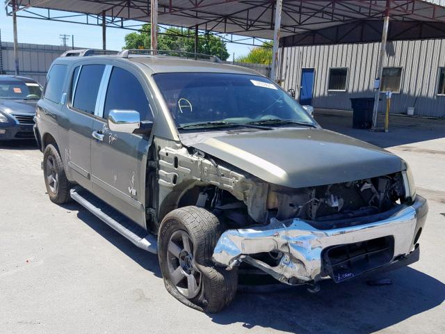 5N1AA08BX5N703005 - 2005 NISSAN ARMADA SE GREEN photo 1