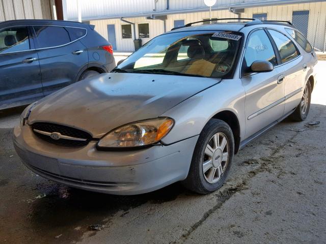 1FAHP59U03A175497 - 2003 FORD TAURUS SEL SILVER photo 2