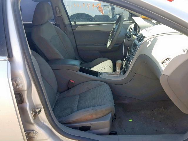 1G1ZC5E10BF296904 - 2011 CHEVROLET MALIBU 1LT SILVER photo 5