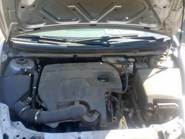 1G1ZC5E10BF296904 - 2011 CHEVROLET MALIBU 1LT SILVER photo 7