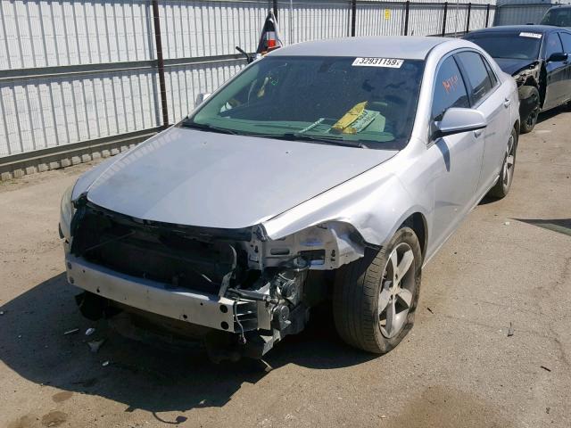 1G1ZC5E10BF296904 - 2011 CHEVROLET MALIBU 1LT SILVER photo 9