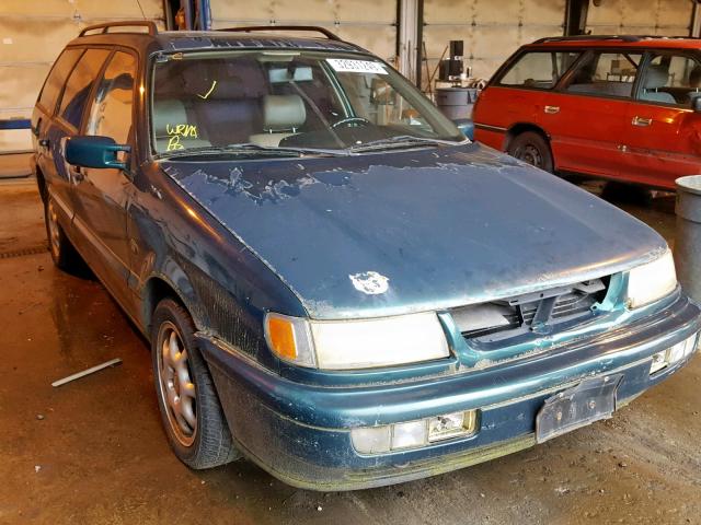 WVWFE83A8VE011806 - 1997 VOLKSWAGEN PASSAT GLX GREEN photo 1