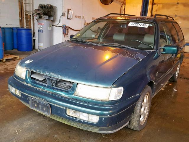 WVWFE83A8VE011806 - 1997 VOLKSWAGEN PASSAT GLX GREEN photo 2